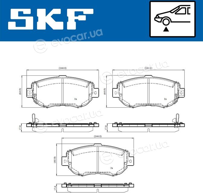 SKF VKBP 81124 A
