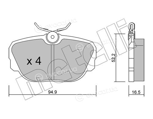 Metelli 22-0351-0