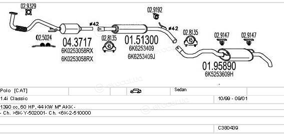 MTS C380439001627