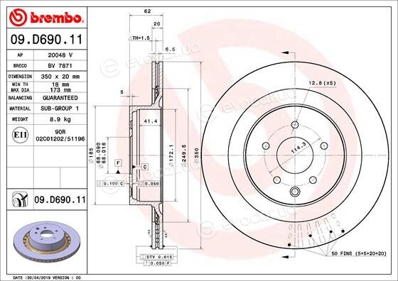 Brembo 09.D690.11