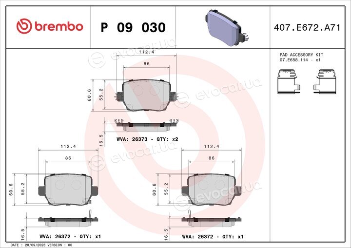 Brembo P 09 030