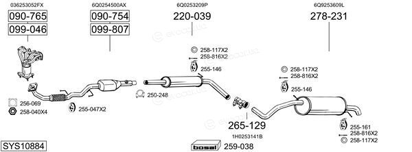 Bosal SYS10884