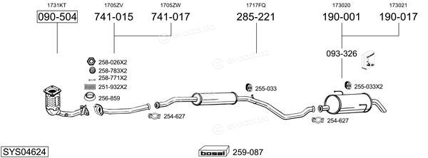 Bosal SYS04624