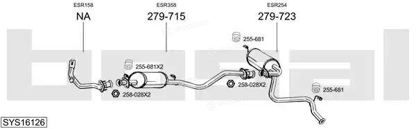 Bosal SYS16126