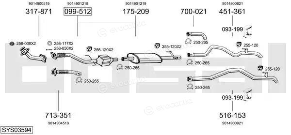 Bosal SYS03594