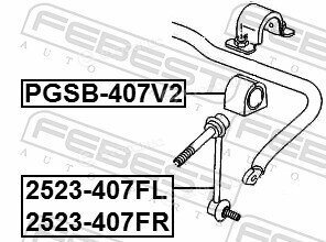 Febest PGSB-407V2