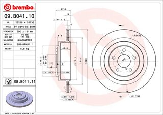 Brembo 09.B041.11