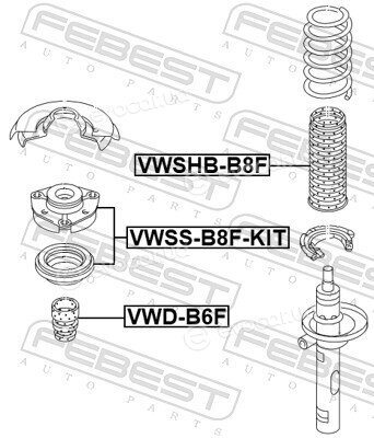 Febest VWSS-B8F-KIT