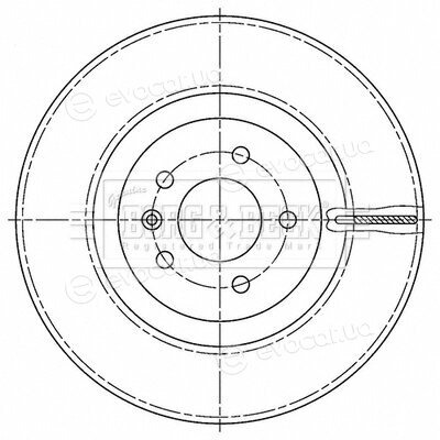 Borg & Beck BBD6191S