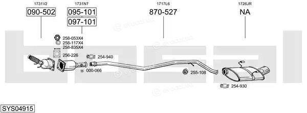 Bosal SYS04915