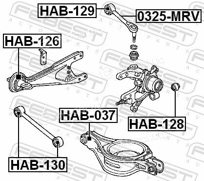 Febest HAB-130