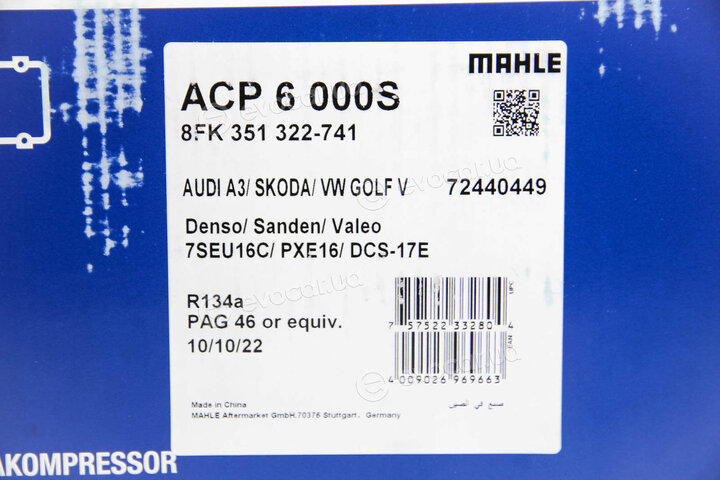 Mahle ACP 6 000S