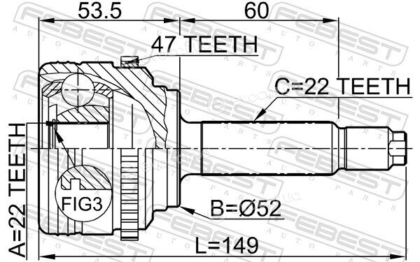Febest 1110-007A47