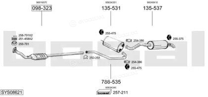 Bosal SYS08621