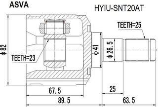 Asva HYIU-SNT20AT