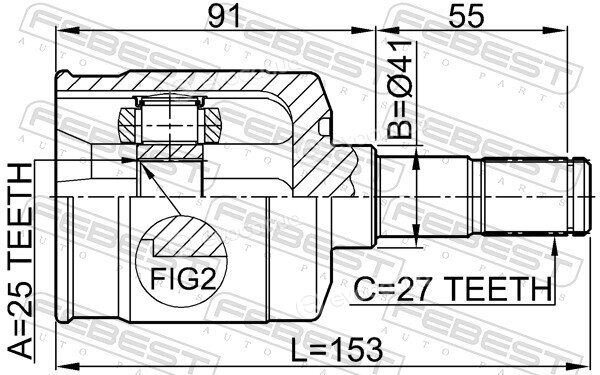 Febest 1211-EFMT