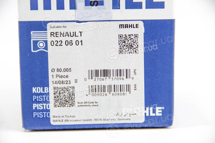 Mahle 022 06 01