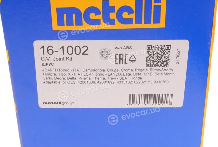 Metelli 16-1002