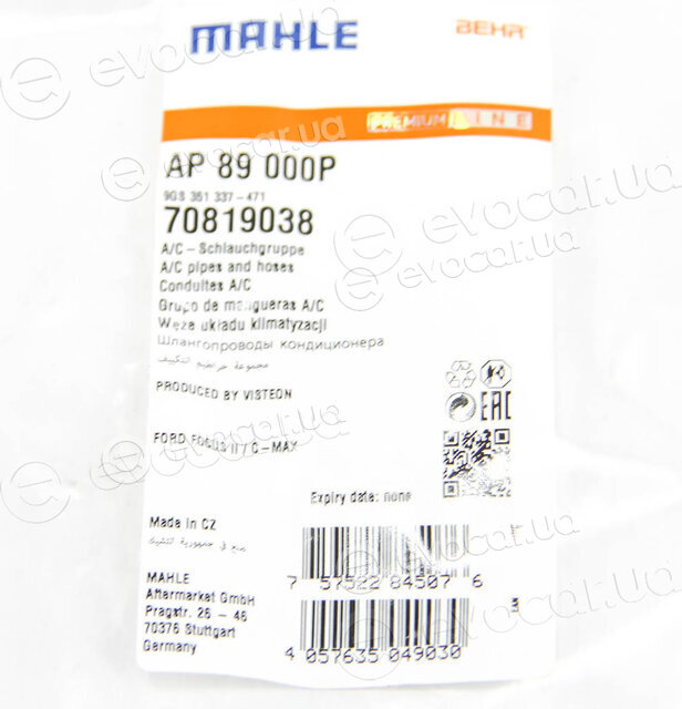 Mahle AP 89 000P