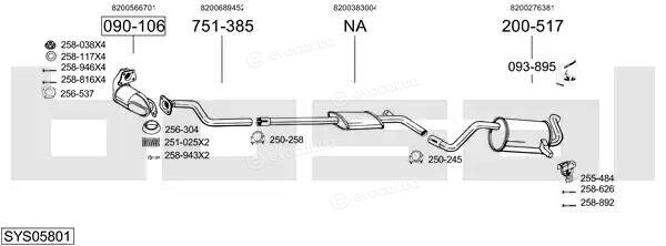 Bosal SYS05801