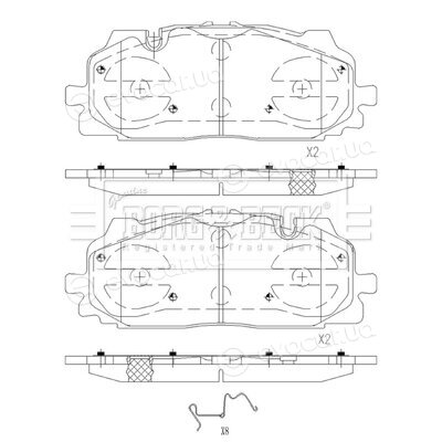 Borg & Beck BBP2595