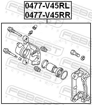 Febest 0477-V45RR