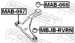 Febest MBJB-RVRN