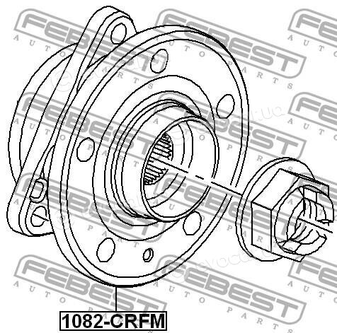 Febest 1082-CRFM