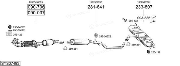 Bosal SYS07493