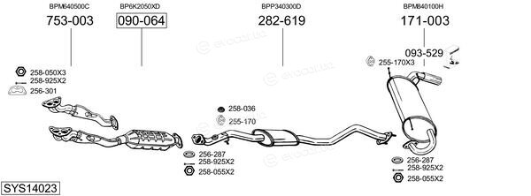 Bosal SYS14023