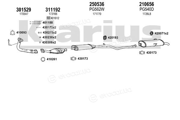 Klarius 630512E