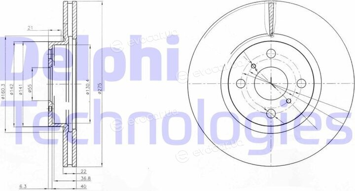 Delphi BG4054