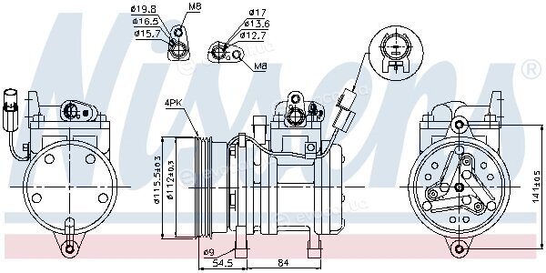 Nissens 89255