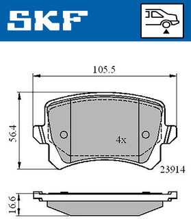 SKF VKBP 90023