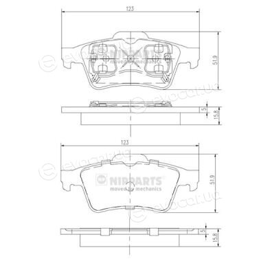 Nipparts J3611045