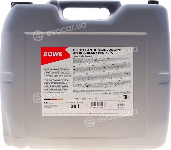 Rowe 21177-0200-99