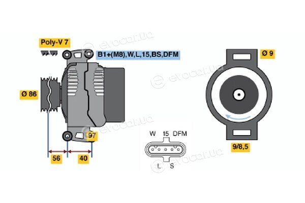 Bosch 0 124 555 018