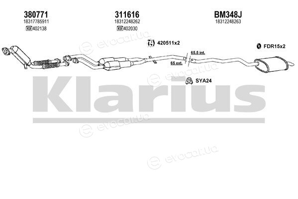 Klarius 060501U