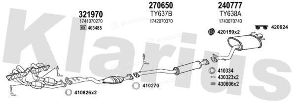 Klarius 560001E