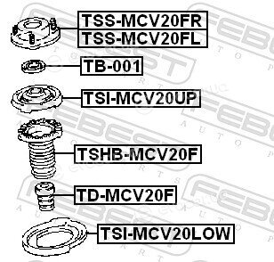 Febest TSS-MCV20FL