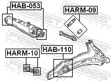 Febest HAB-110