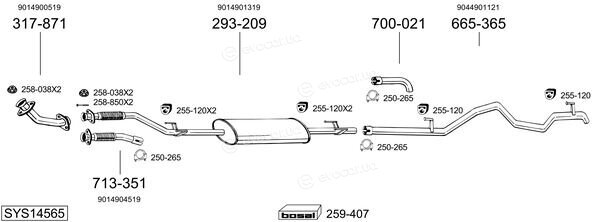 Bosal SYS14565