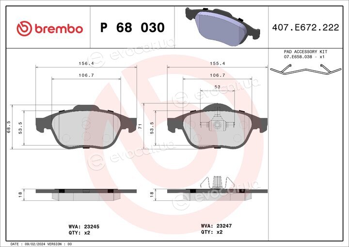 Brembo P 68 030