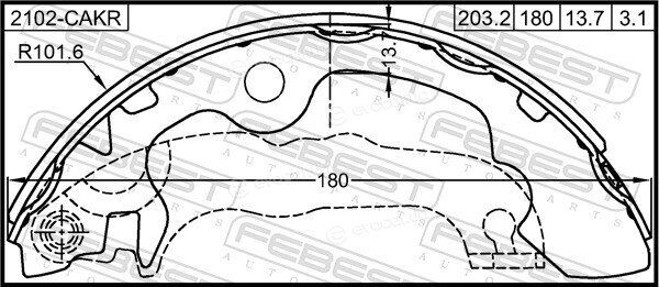 Febest 2102-CAKR
