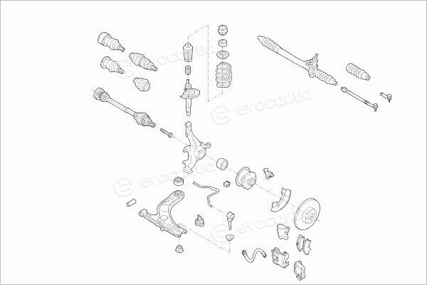 Lemforder VW-GOLF-FL042