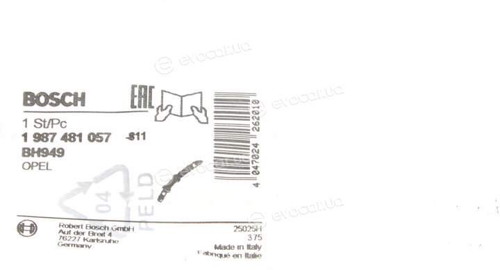 Bosch 1 987 481 057