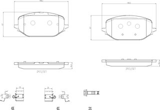 Brembo P 61 142