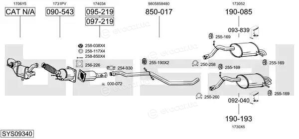 Bosal SYS09340