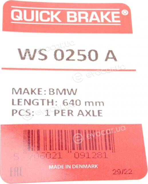 Kawe / Quick Brake WS 0250 A