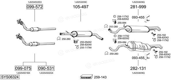 Bosal SYS06324